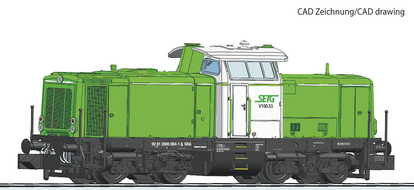 Fleischmann SETG V100.53 Diesel Locomotive VI FM721213 N Gauge