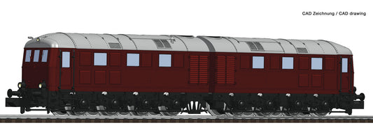 Fleischmann 725100 DB BR288 002-9 Double Diesel Locomotive IV N Gauge