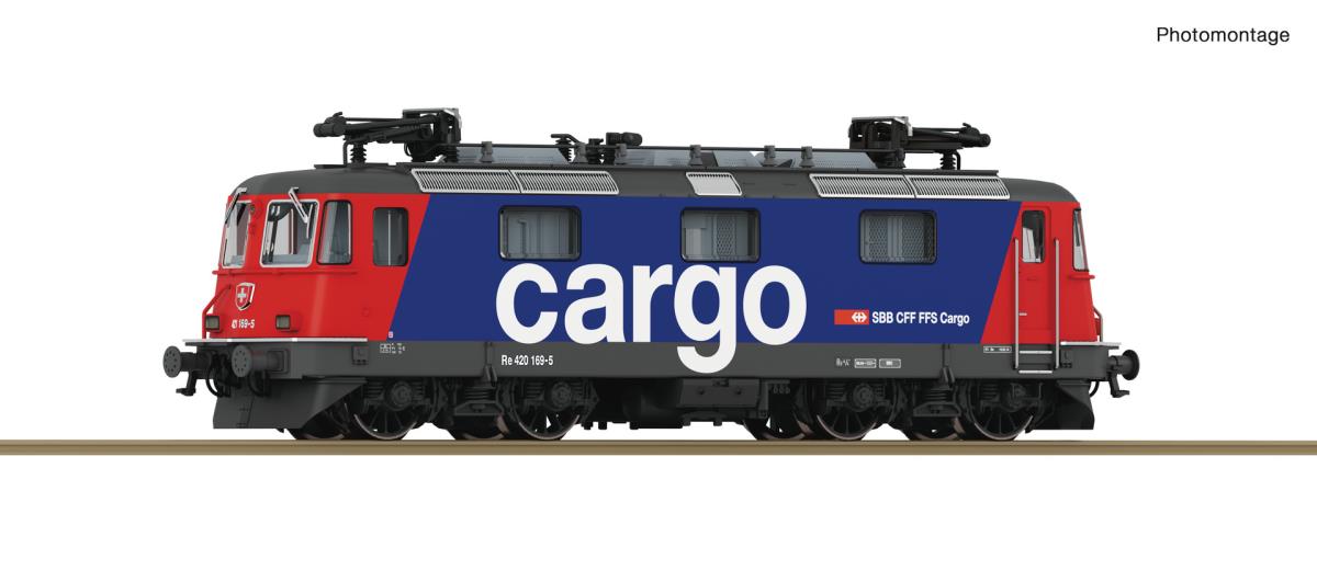 Fleischmann SBB Cargo Re4/4 II Electric Loco VI (DCC-Sound) FM732476 N Gauge