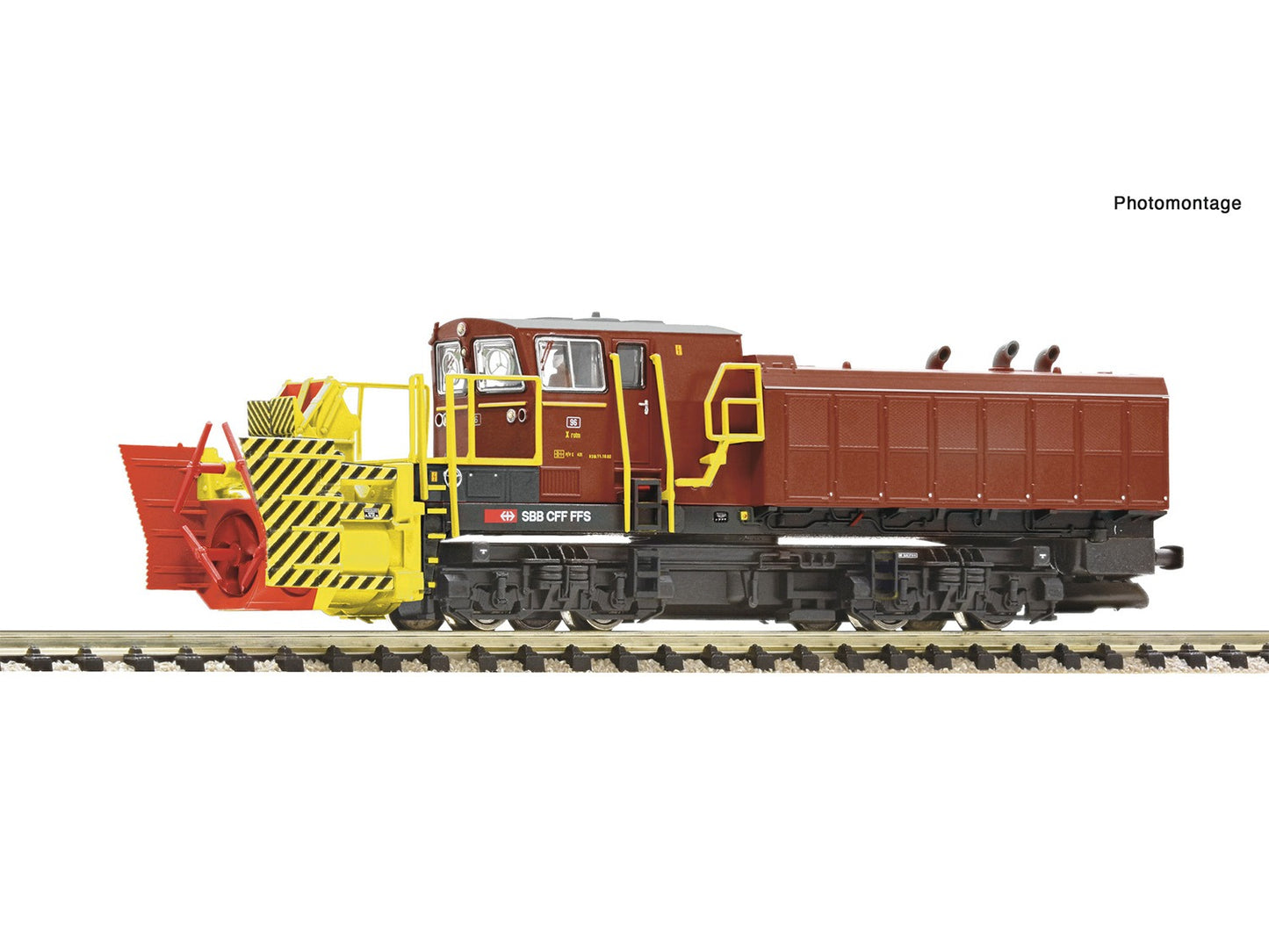Fleischmann SBB Beilhack Rotary Snow Blower VI (DCC-Sound) FM7370021 N Gauge