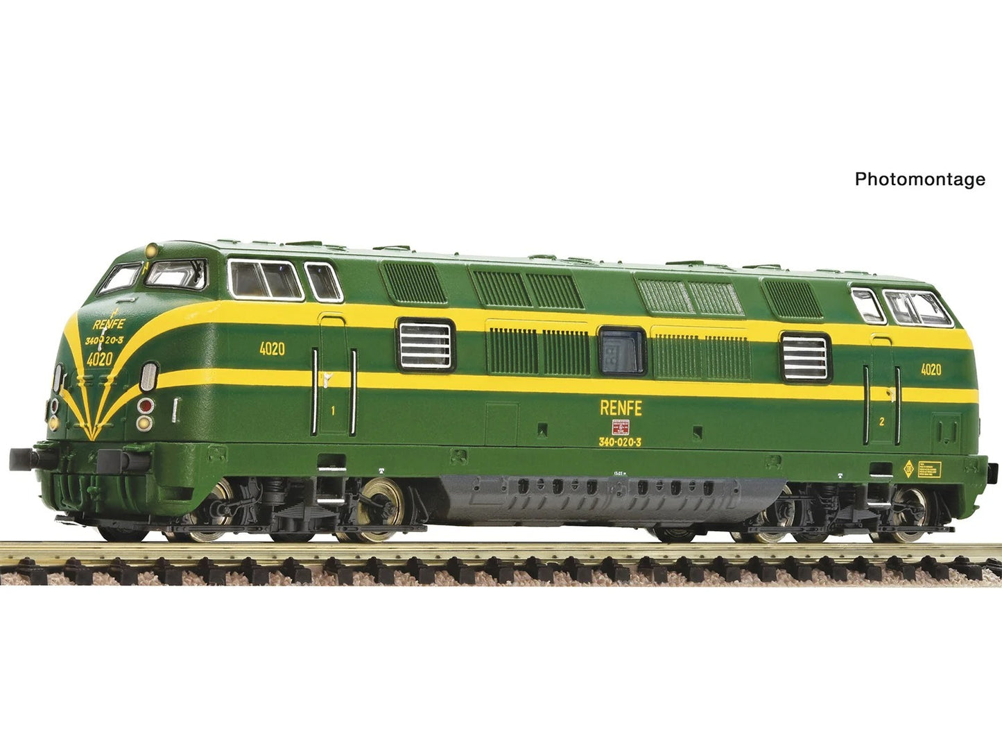Fleischmann RENFE 340 020-3 Diesel Locomotive IV (DCC-Sound) FM7370026 N Gauge