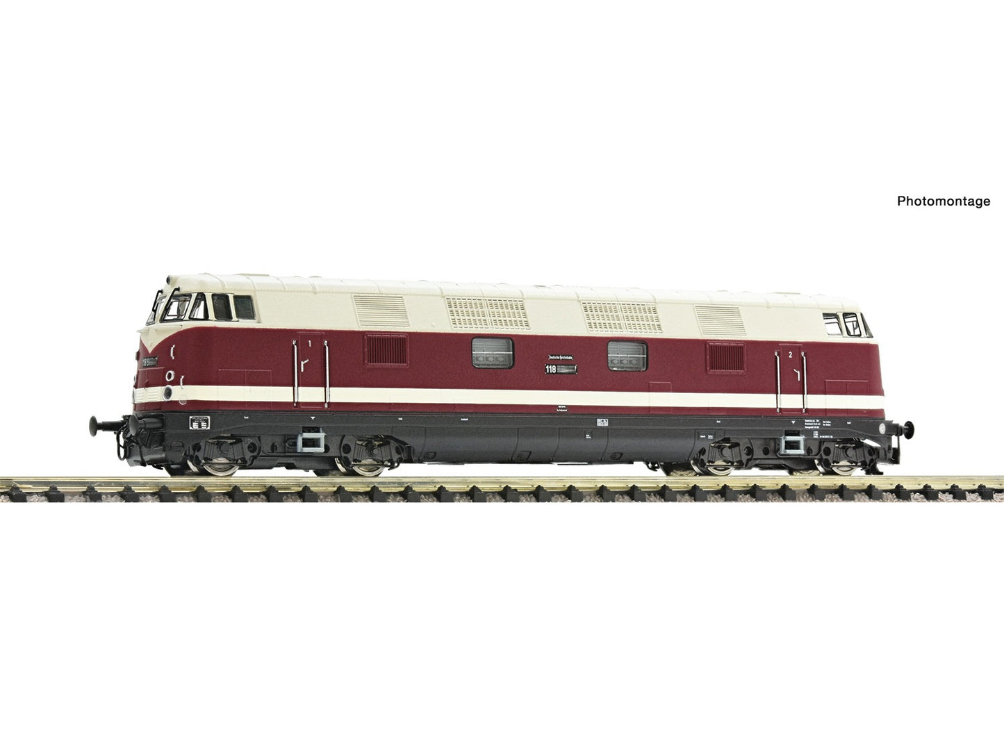Fleischmann DR BR118 104-9 Diesel Locomotive IV (DCC-Sound) FM7370028 N Gauge
