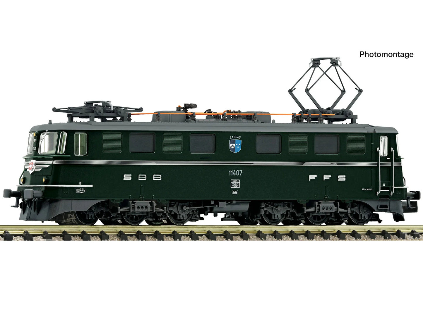 Fleischmann SBB Ae6/6 11407 Electric Locomotive V FM7560037 N Gauge