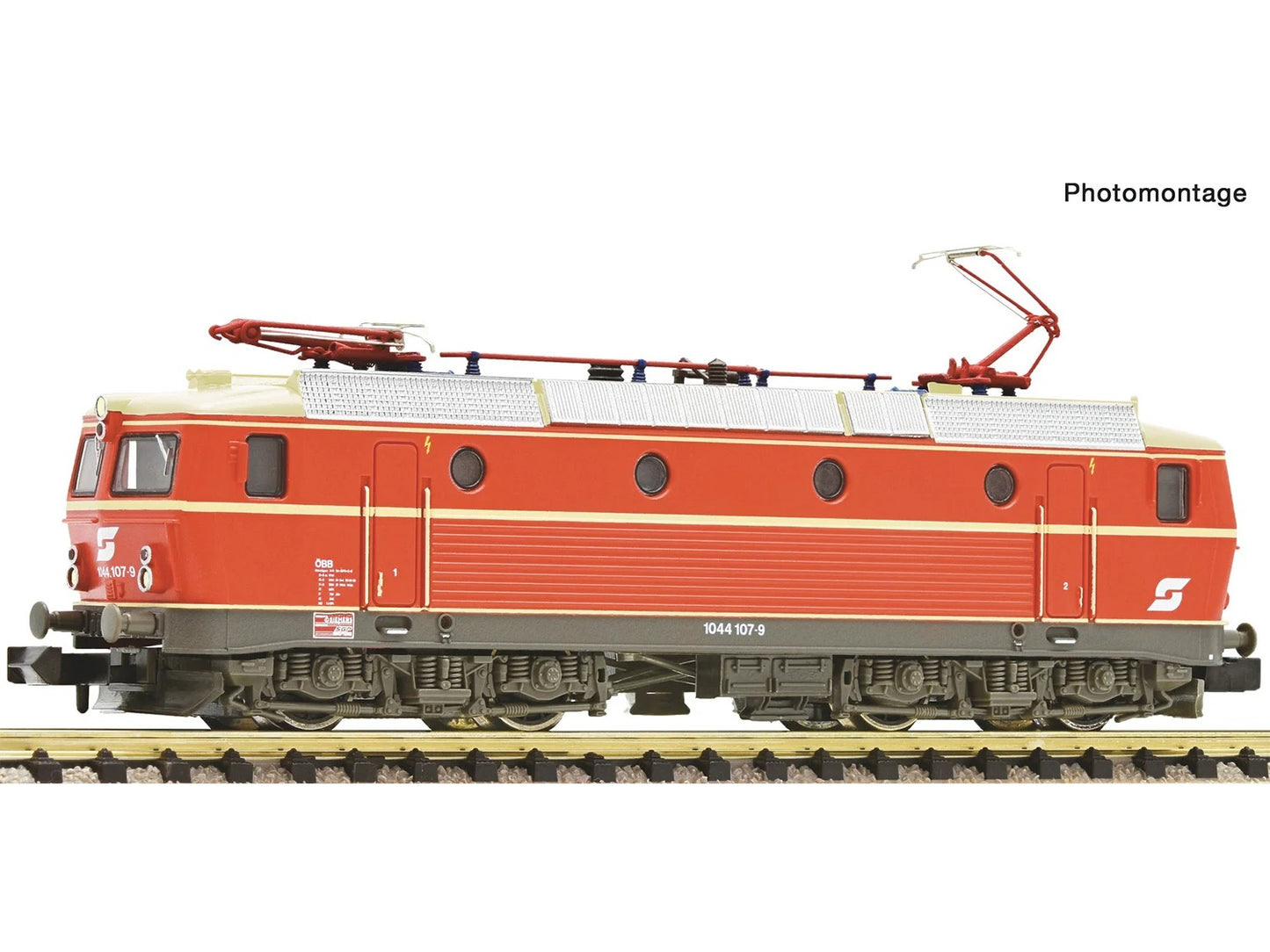 Fleischmann OBB Rh1044 107-9 Electric Locomotive IV FM7560052 N Gauge