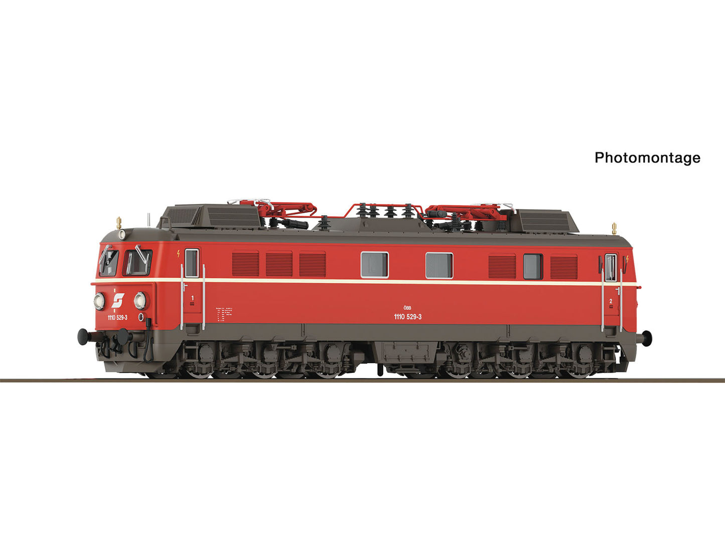Fleischmann OBB Rh1110 529-3 Electric Locomotive V FM7560064 N Gauge