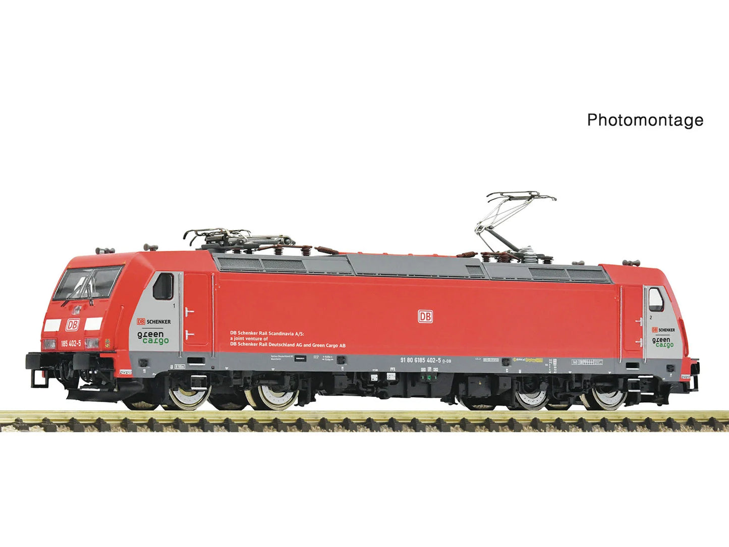 Fleischmann DBAG BR185 4025 Electric Locomotive VI (DCC-Sound) FM7570085 N Gauge