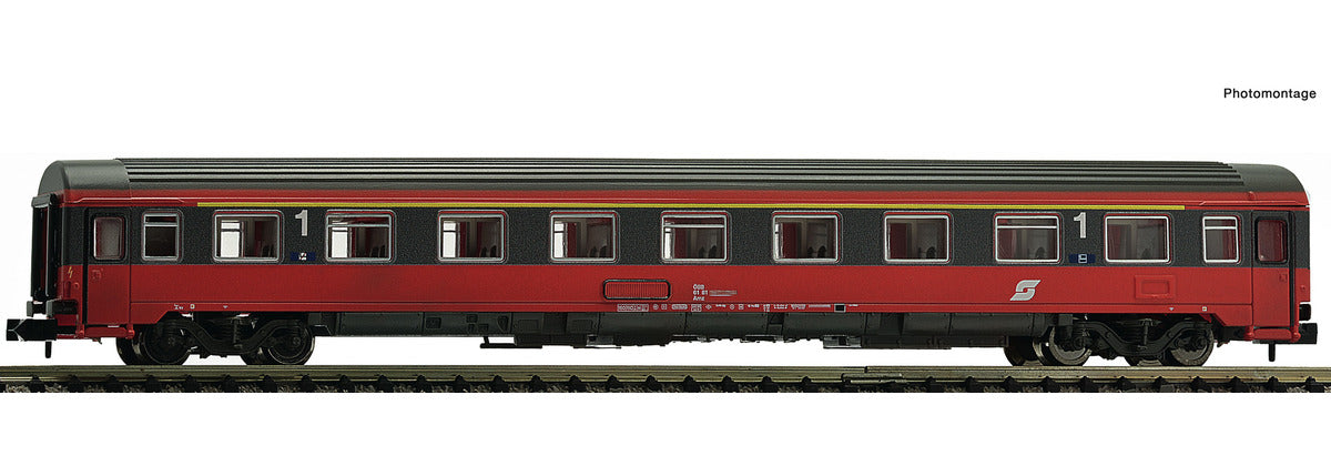 Fleischmann OBB Amz EC16 Max Reinhardt 1st Class Eurofima Coach V FM814510 N Gauge