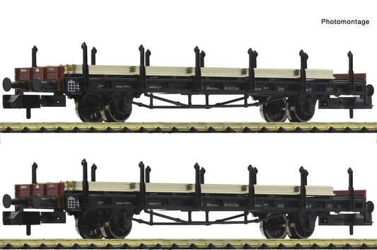 Fleischmann 823607 DRB Rail Transportation Wagon Set (2) II N Gauge