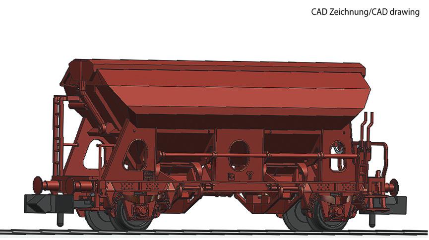 Fleischmann 830352 DR Swing Roof Wagon IV N Gauge