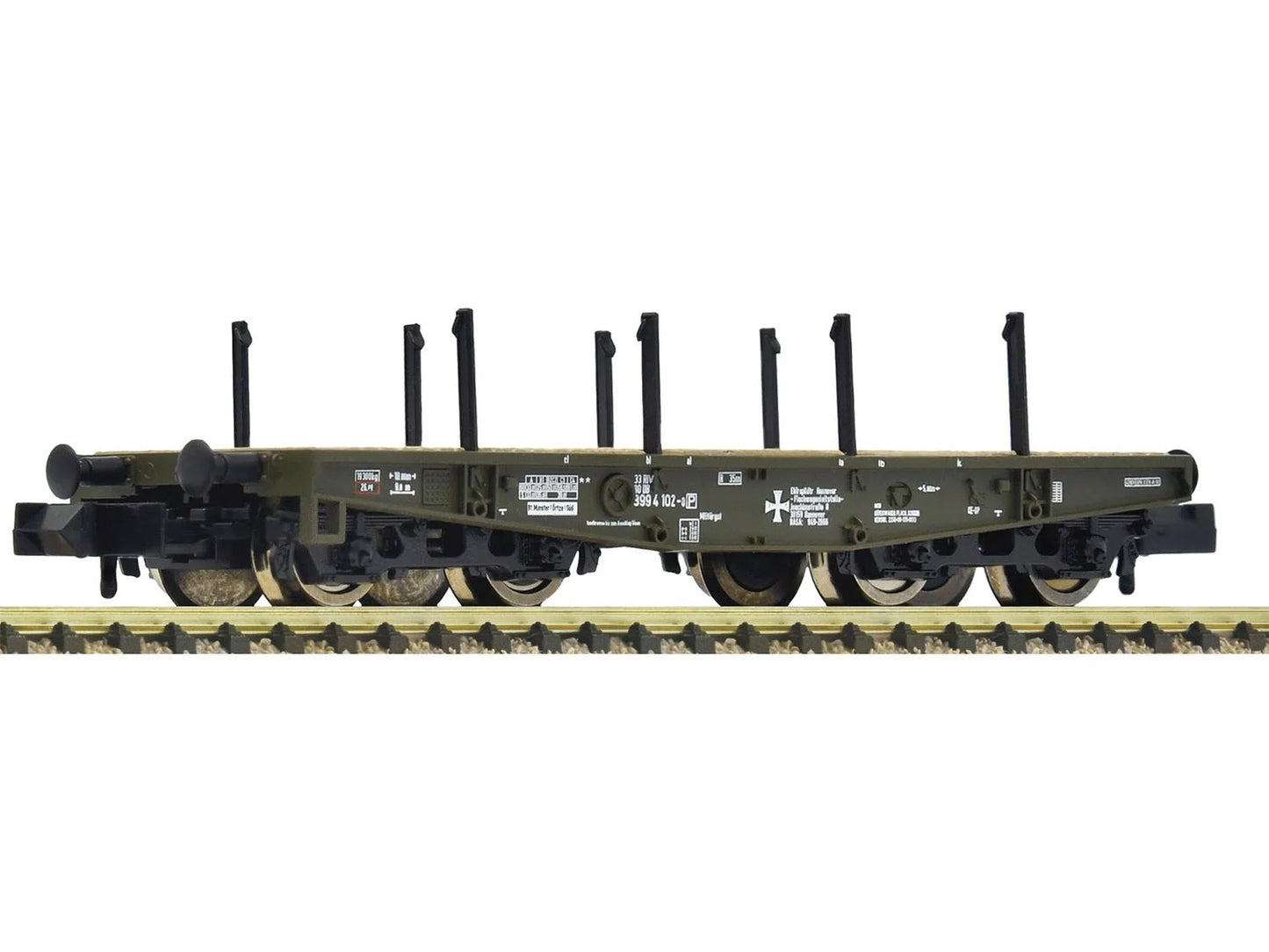 Fleischmann BW Heavy Duty Bogie Flat Wagon IV N Gauge FM845605