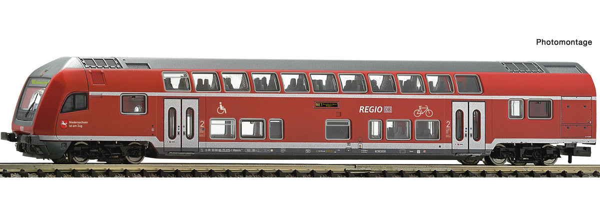 Fleischmann DBAG DBpbzfa766 2nd Class Bi-Level Control Coach VI FM862086 N Gauge
