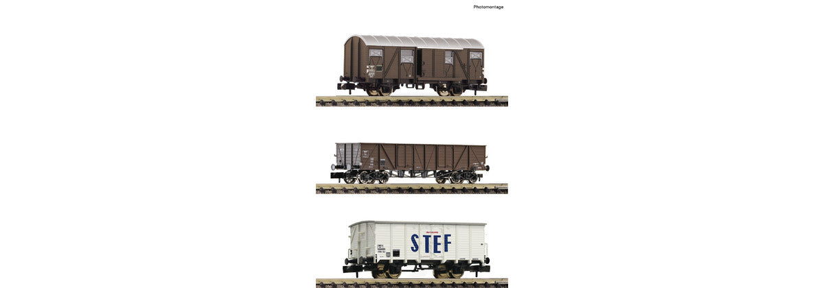 Fleischmann 880904 SNCF Wagon Set (3) III N Gauge