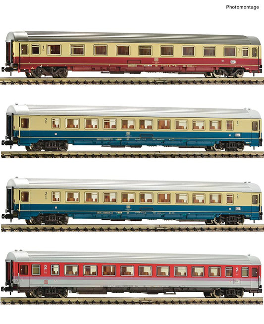 Fleischmann 881915 DB EC145/148 Frans Hals Coach Set (4) IV N Gauge