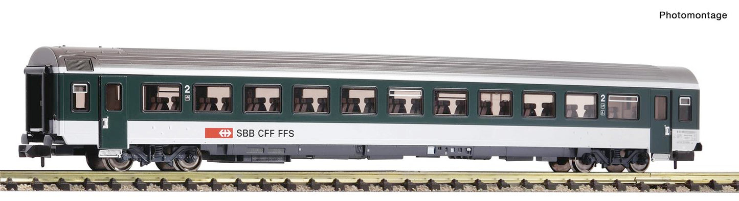 Fleischmann 890327 SBB 2nd Class Coach V N Gauge