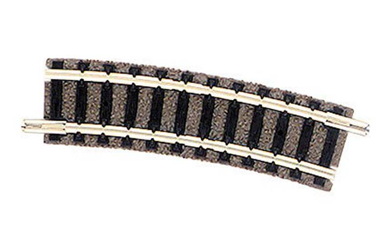 Fleischmann Profi Track Curve Radius 2 15 Degree 225.6mm N Gauge FM9127