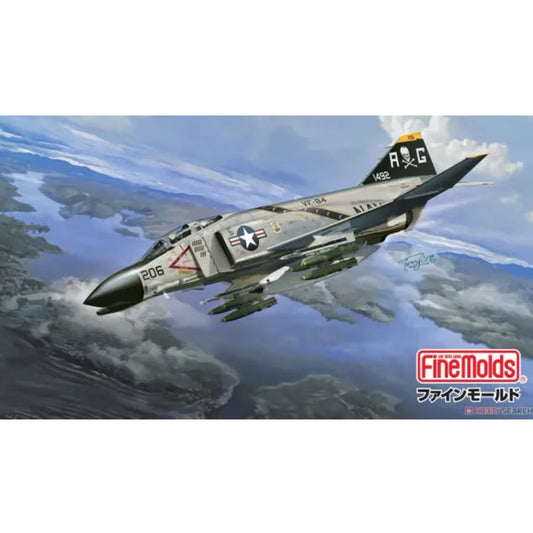 Fine Molds FF05 USN Phantom II F-4B Fighter VF-84 Jolly Rogers 1:72 Model Kit