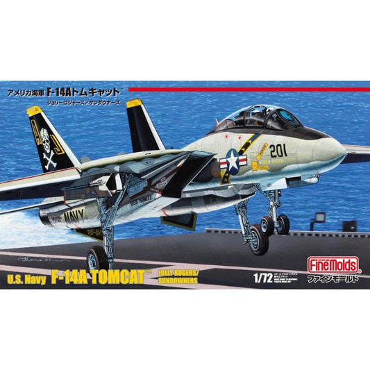 Fine Molds FF10 U.S. Navy F-14A Tomcat Jolly Rogers/Sundowners 1:72 Model Kit