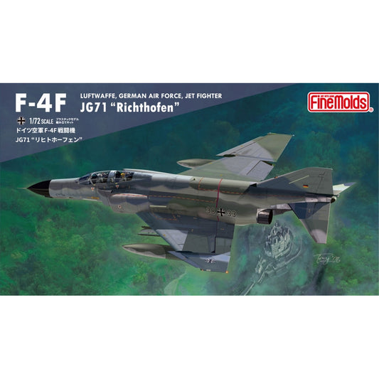 Fine Molds FX06 Luftwaffe F-4F Fighter JG71 Richthofen 1:72 Model Kit