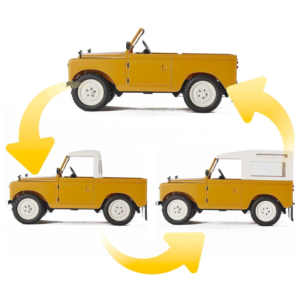 FMS Land Rover Series II 1:12 RTR RC Car - Yellow FMS11202RTRYL