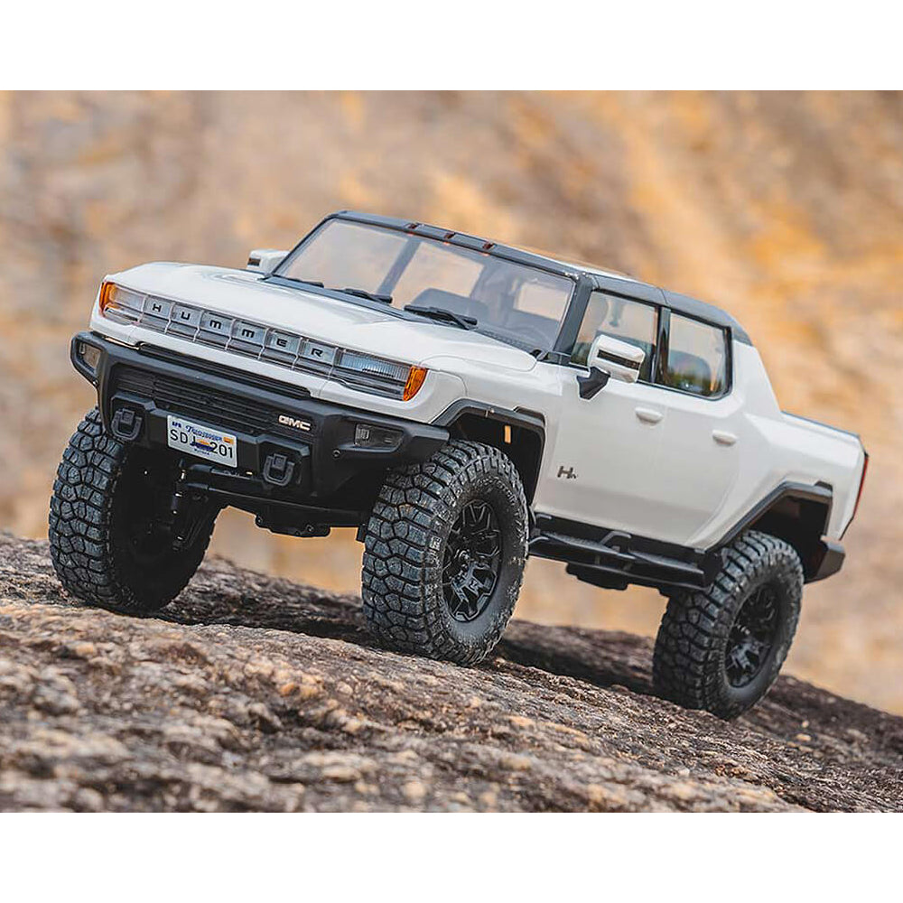 FMS FCX18 Hummer EV RTR 1:18 Truck - White