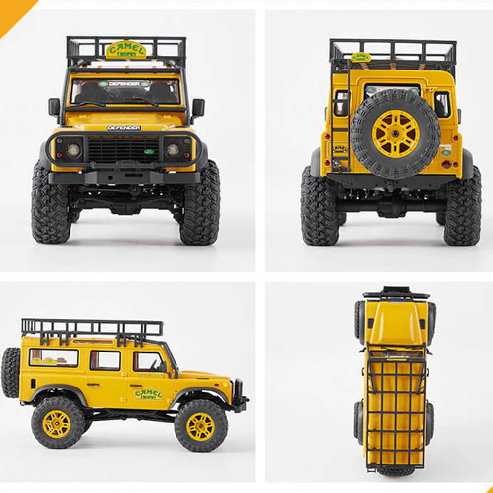 FMS Camel Trophy Land Rover Defender D110 1:24 RTR RC Crawler