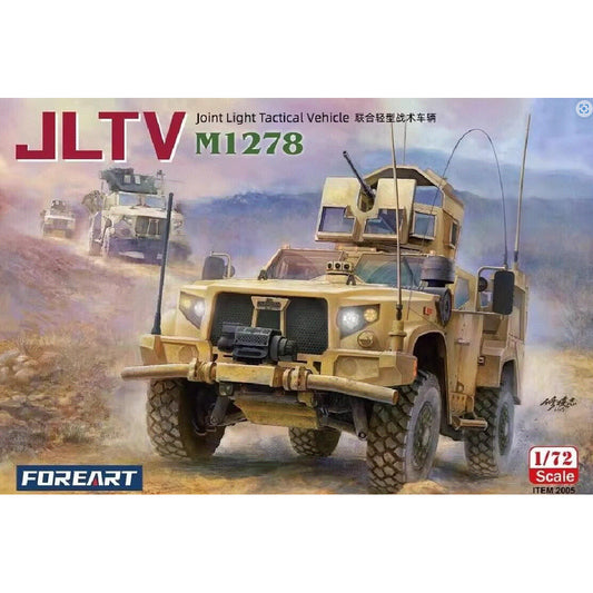 Fore Hobby 2005 M1278 JLTV Joint Light Tactical Vehicle 1:72 Model Kit