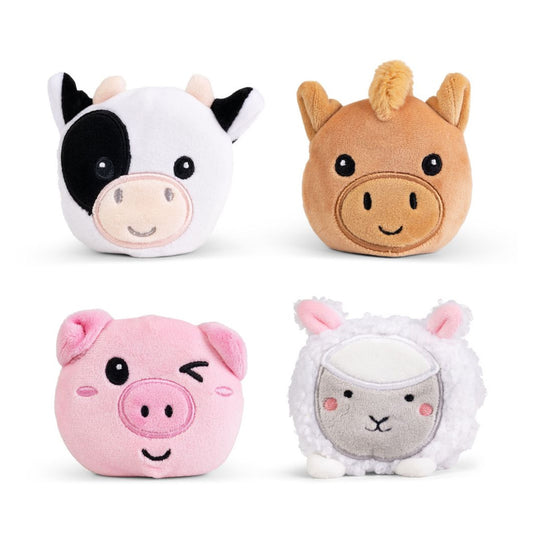 Farm Animals Sand Plushies - Squish Fidget Sensory Toy by Keycraft