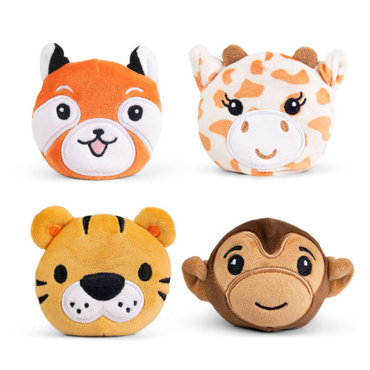 Safari Animal Sand Plushies - Squish Fidget Sensory Toy by Keycraft
