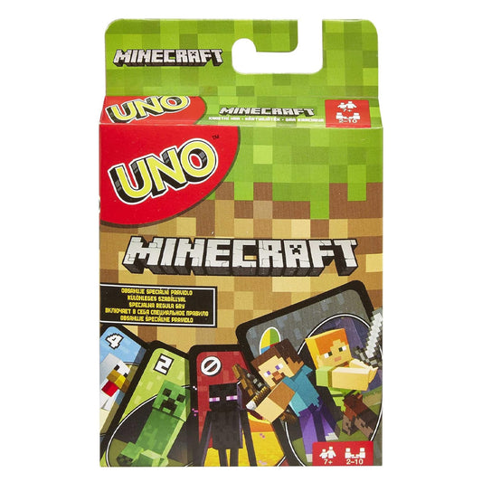 UNO Minecraft Card Game Mattel
