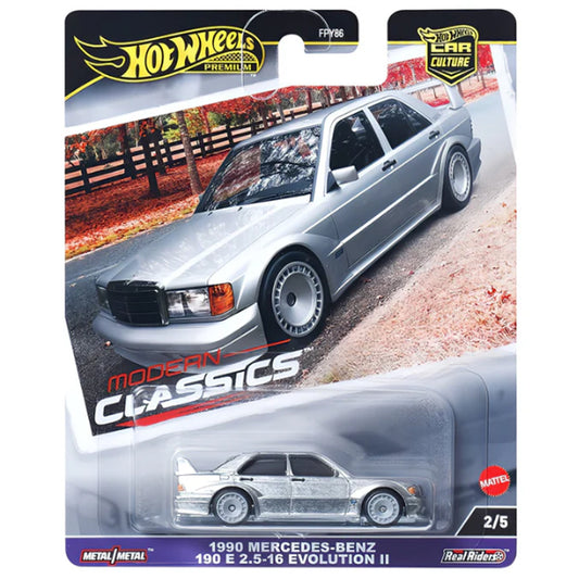 Hot Wheels Premium - Car Culture: '90 MB 190 E 2.5-16 Evolution II HRV98 2/5