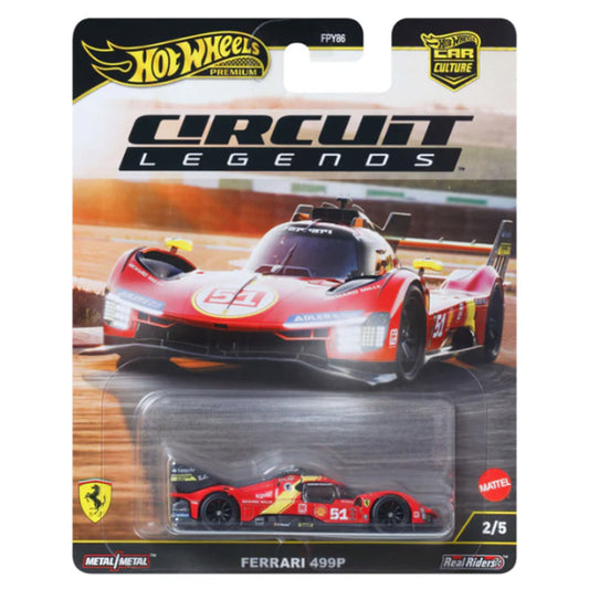 Hot Wheels Car Culture: Circuit Legends 2/5 Ferrari 499P JBK48
