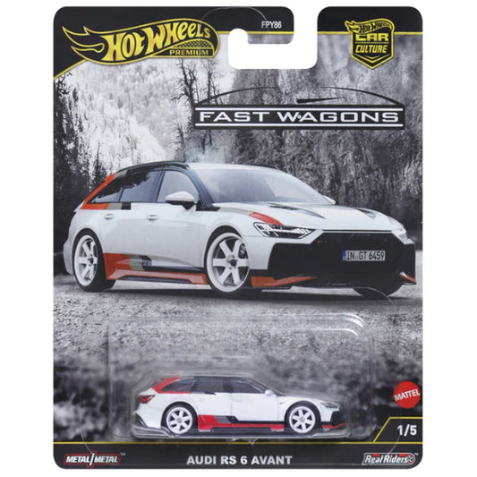 Hot Wheels Car Culture: Fast Wagons 1/5 - Audi RS 6 Avant JBK51