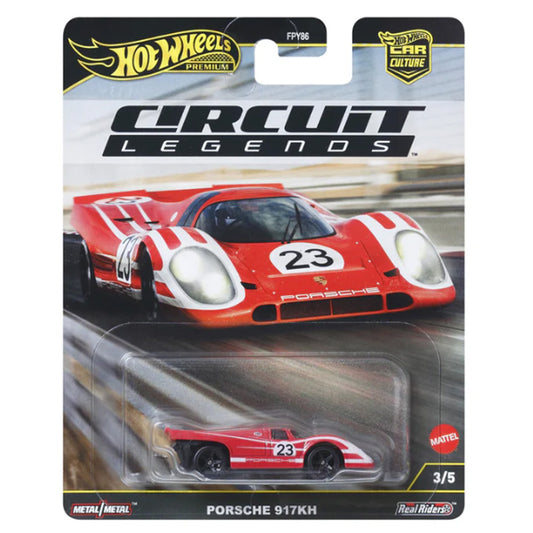 Hot Wheels Car Culture: Circuit Legends 3/5 Porsche 917KH JBK63