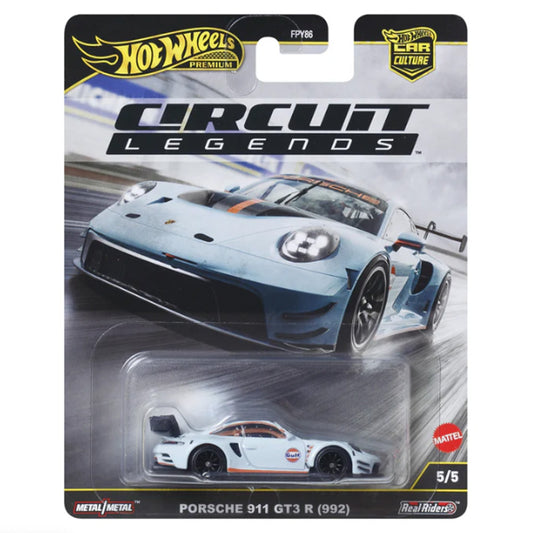 Hot Wheels Car Culture: Circuit Legends 5/5 Porsche 911 GT3 R (992) JBK65