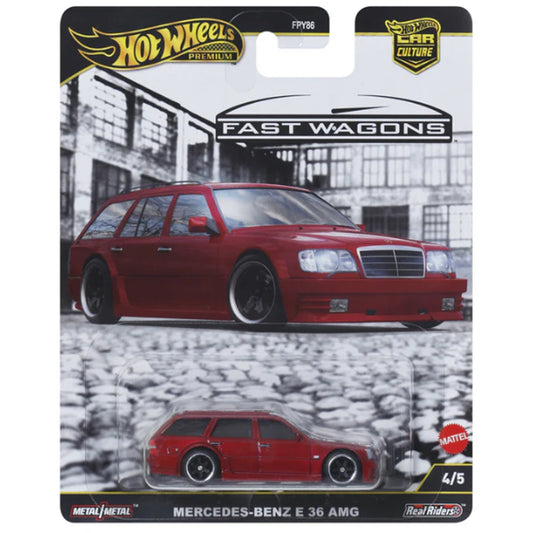 Hot Wheels Car Culture: Fast Wagons 4/5 - Mercedes-Benz E36 AMG JBK69