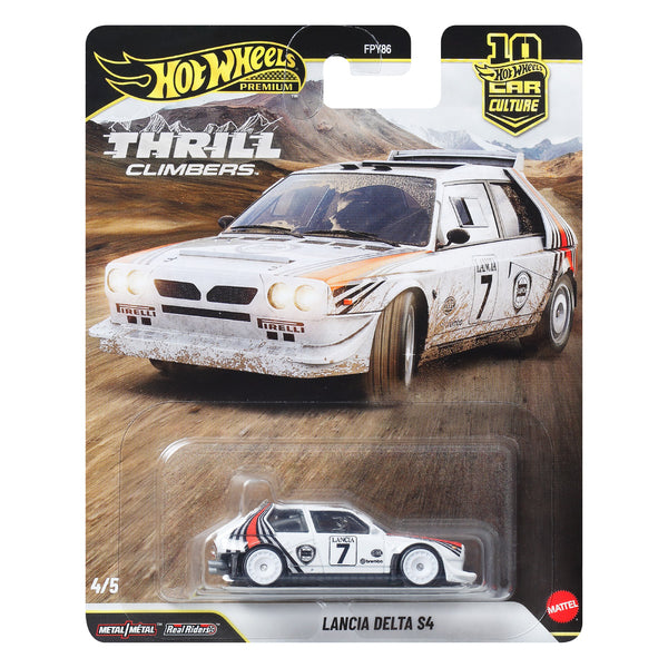 Hot Wheels Car Culture: Thrill Climbers - Lancia Delta S4 4/5 JKF01