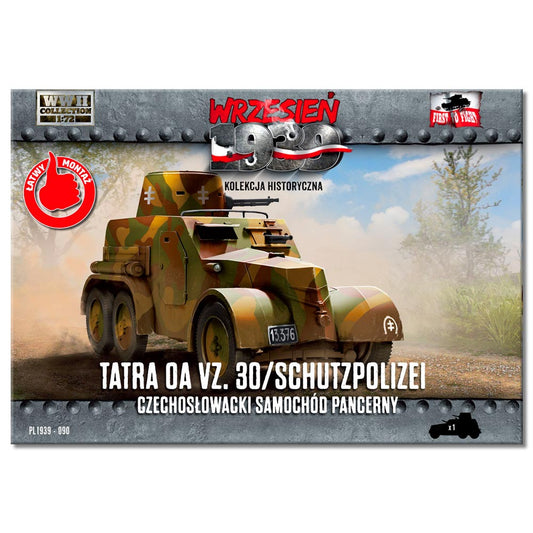 First to Fight 090 Czechoslovak Tatra OA VZ. 30/Schutzpolizei 1:72 Model Kit