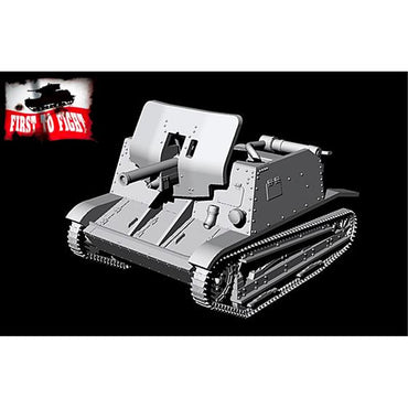 First to Fight Polish TKD Self-Propelled Gun 1:72 Plastic Model Kit FTF100