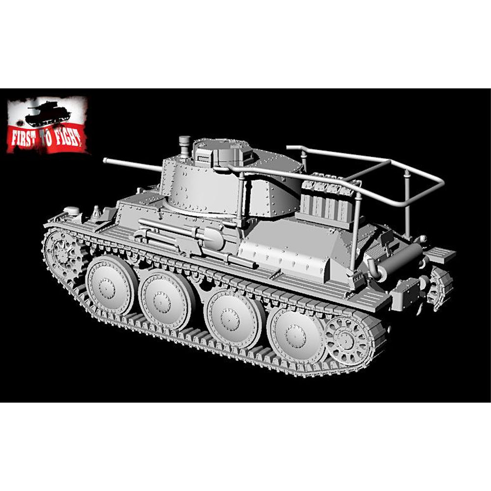 First to Fight Pz.Kpfw 38(t) Ausf.E/F Panzerbefehlswagen 1:72 Model Kit