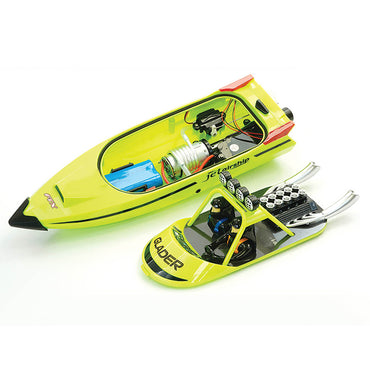 FTX 0730G Glader Turbojet RC Speed Boat Green