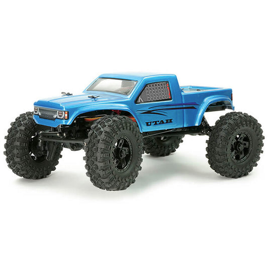 FTX UTAH Brushless Competition Low Profile RTR 1:18 RC Crawler - Blue 5487BL