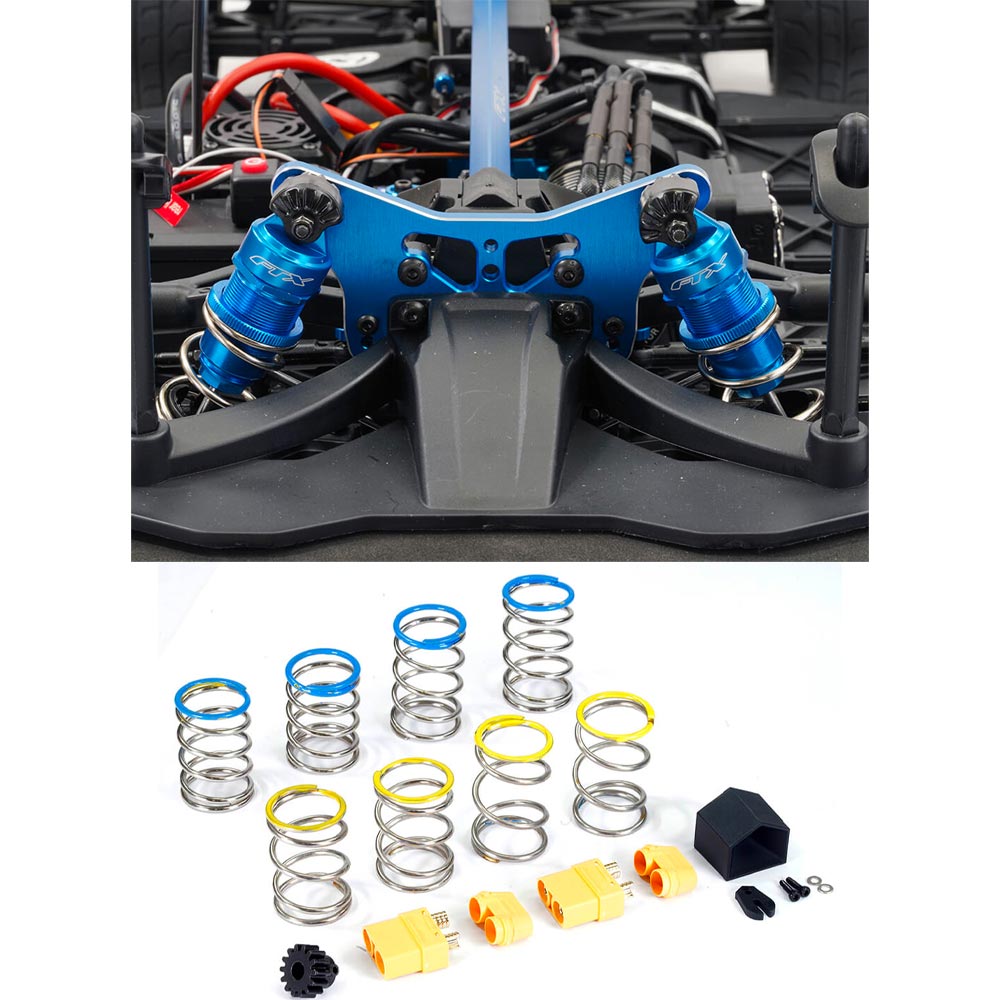 FTX Supaforza GT 1:7 Brushless Electric 6S 4WD RTR RC Street Car - Red 5494R