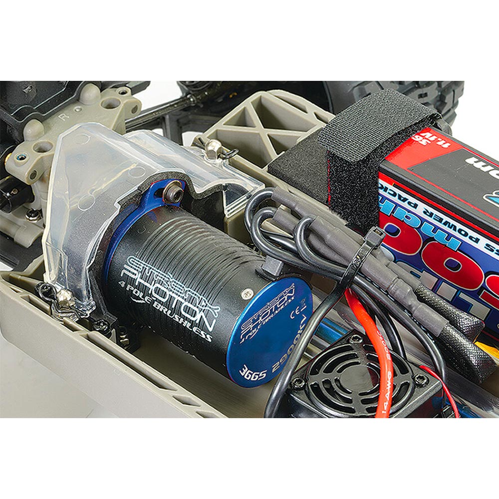 FTX Ramraider Brushless 4WD Monster Truck 1:10 RTR RC Car - Green/Blue