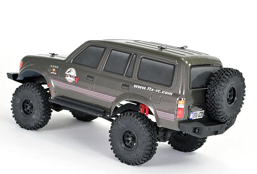 FTX Outback Mini X LC90 1:18 RC Car Crawler Trail Ready To Run Grey