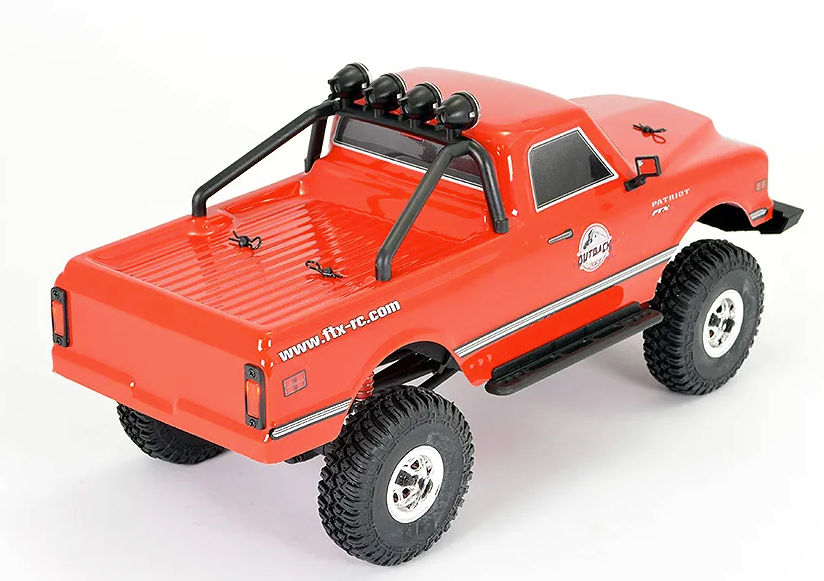 FTX Outback Mini X Patriot 1:18 Trail RC Car Crawler Ready To Run Red