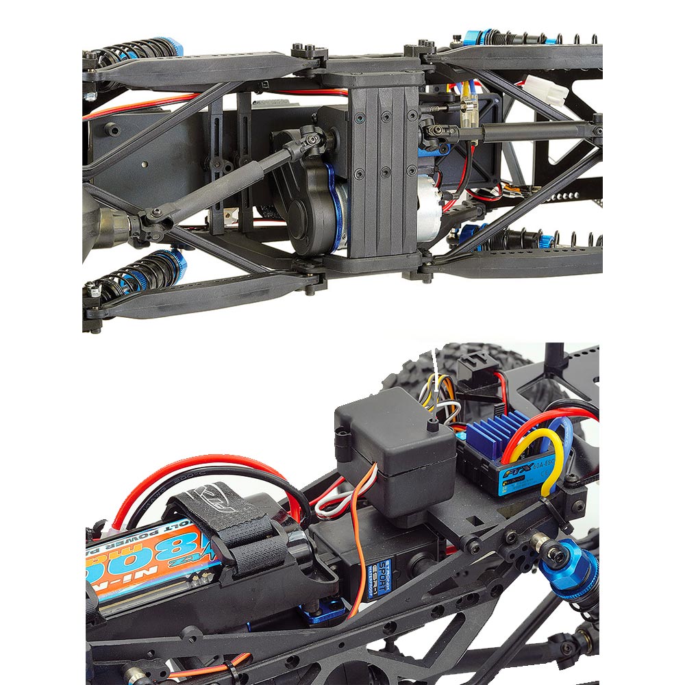 FTX 5563R Kanyon 4X4 XL Mountain Rescue Trail Crawler 1:10 RTR RC Car