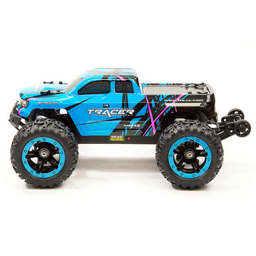 FTX Tracer Brushless 4WD Monster Truck 1:16 RTR RC Car - Blue