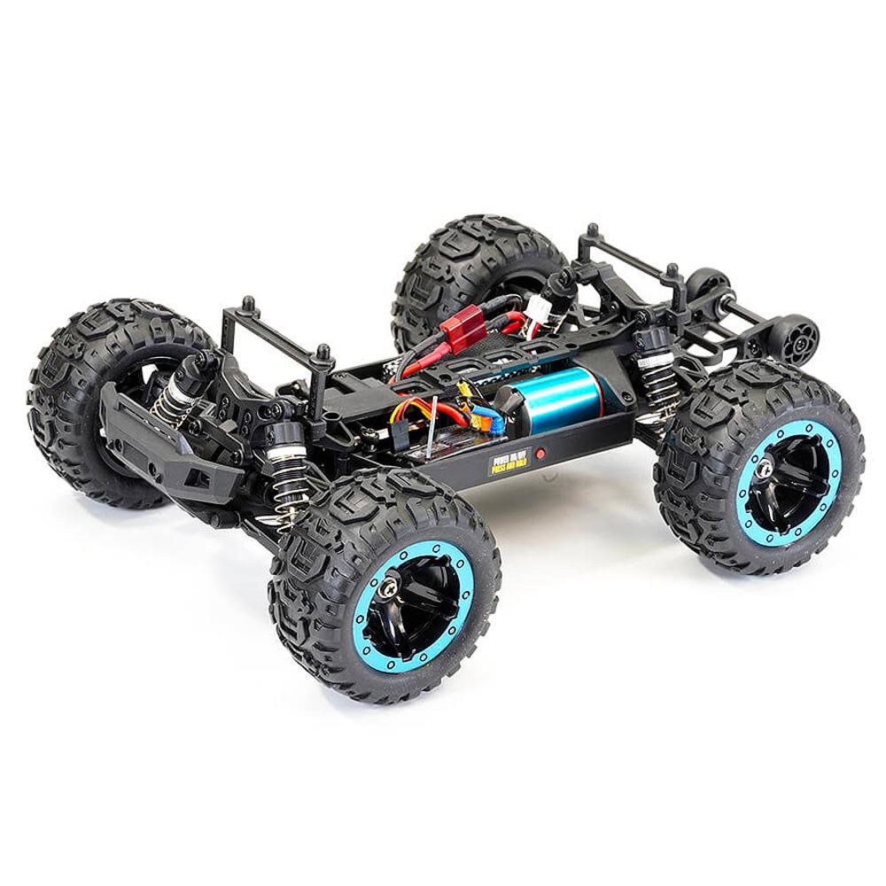 FTX Tracer Brushless 4WD Monster Truck 1:16 RTR RC Car - Blue