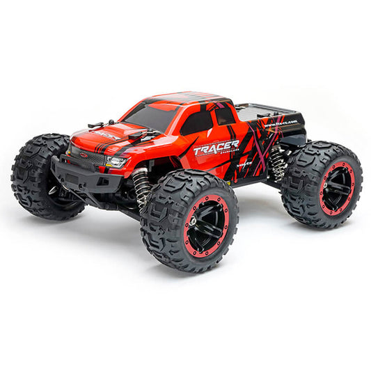 FTX Tracer Monster Truck Brushless 4WD 1:16 RTR RC Car - Red