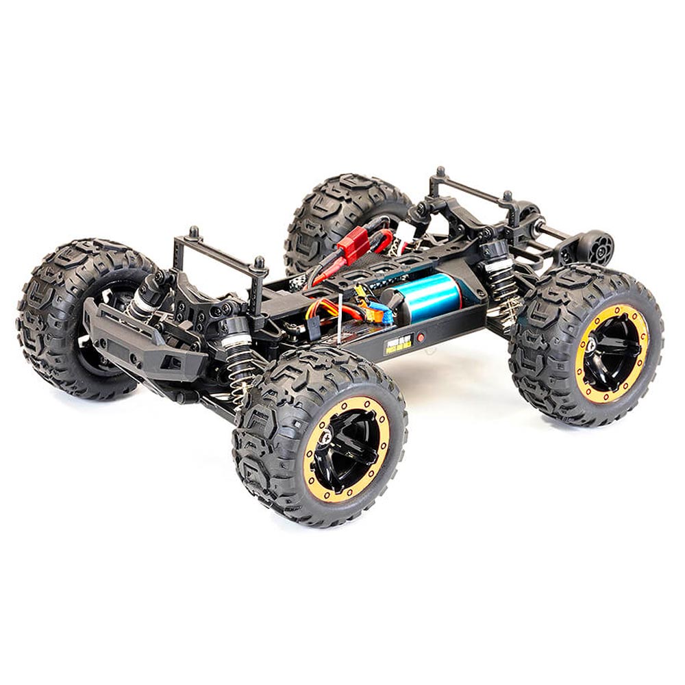 FTX Tracer Brushless 4WD Monster Truck 1:16 RTR RC Car - Yellow